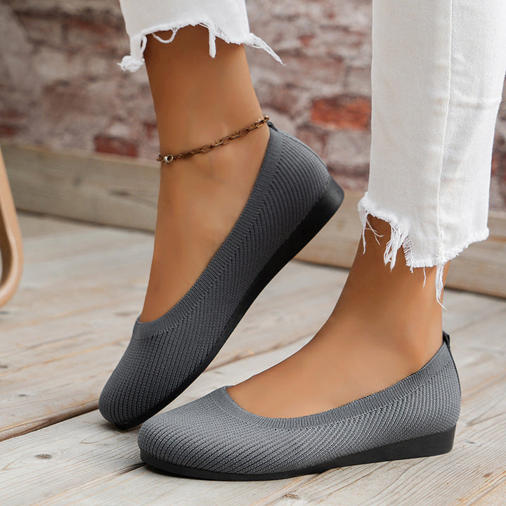 Women's casual orthopedic slip-on footwear, combining style & comfort seamlessly.