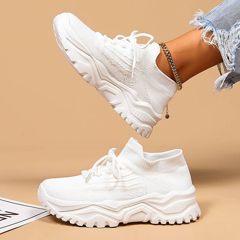 Lightweight women's orthopedic sneakers featuring flexible design & superior arch support for ultimate comfort.