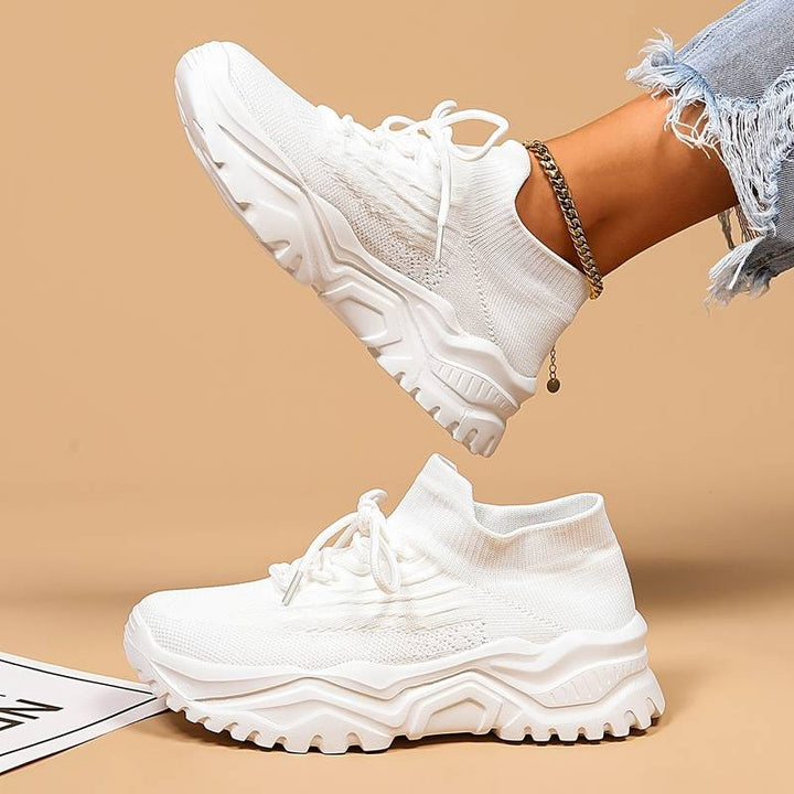 Lightweight women's orthopedic sneakers featuring flexible design & superior arch support for ultimate comfort.