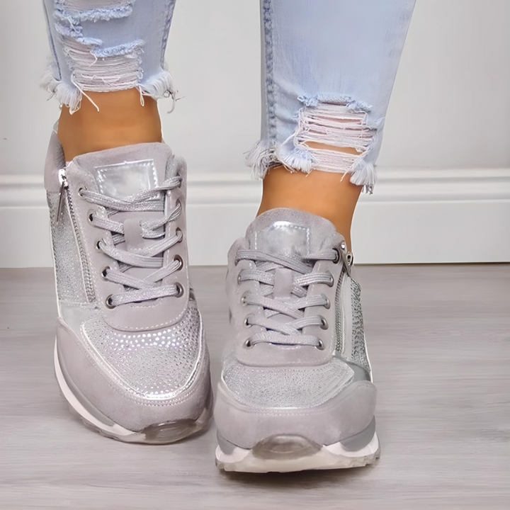 Stylish women's athletic sneakers, perfect casual footwear for active lifestyles & all-day wear.