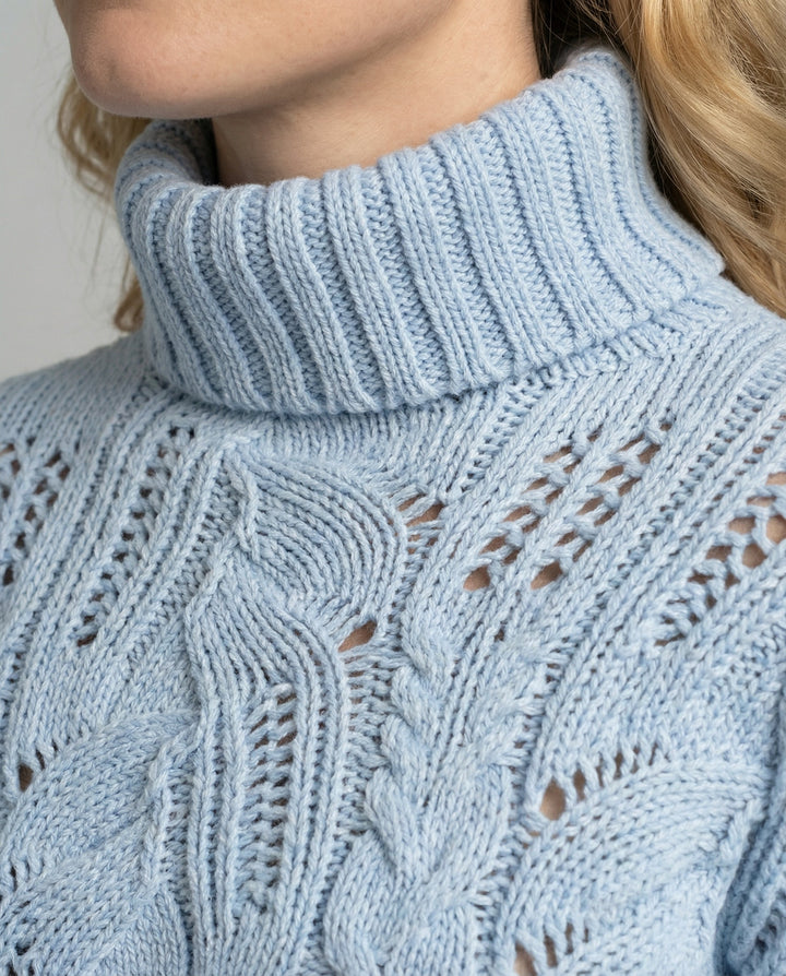 Cozy women's soft & warm minimalist pullover sweater. Essential comfort for winter elegance.