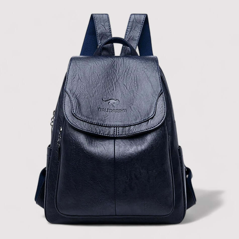 Durable women's anti-theft backpack with secure features, great for travel & daily commutes.