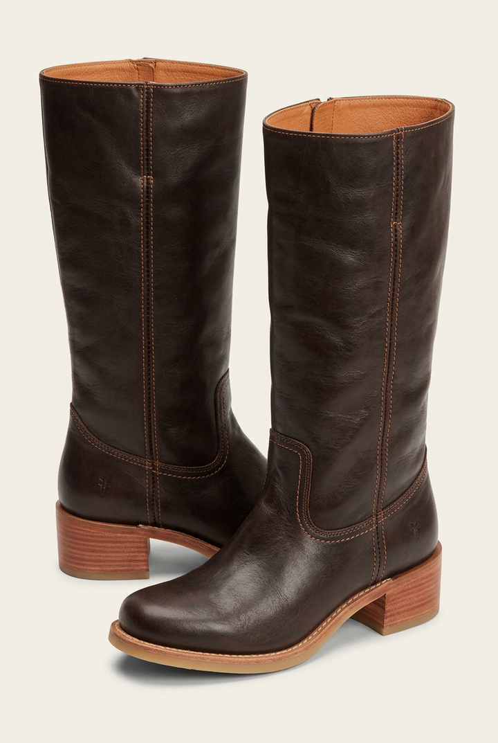 Get ready for fall/winter with these comfortable women's mid-calf block heel fashion boots.