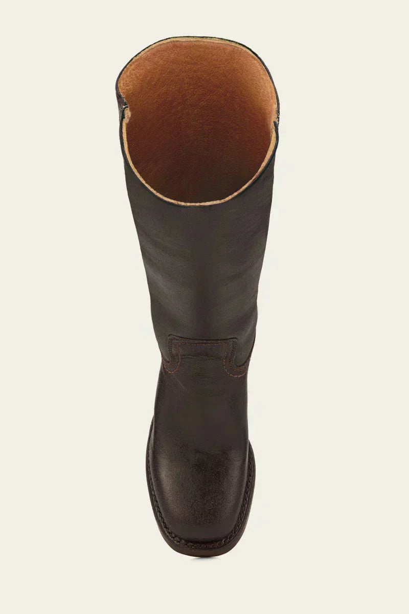 Chic women's mid-calf boots with a stable block heel, offering style and all-day comfort.