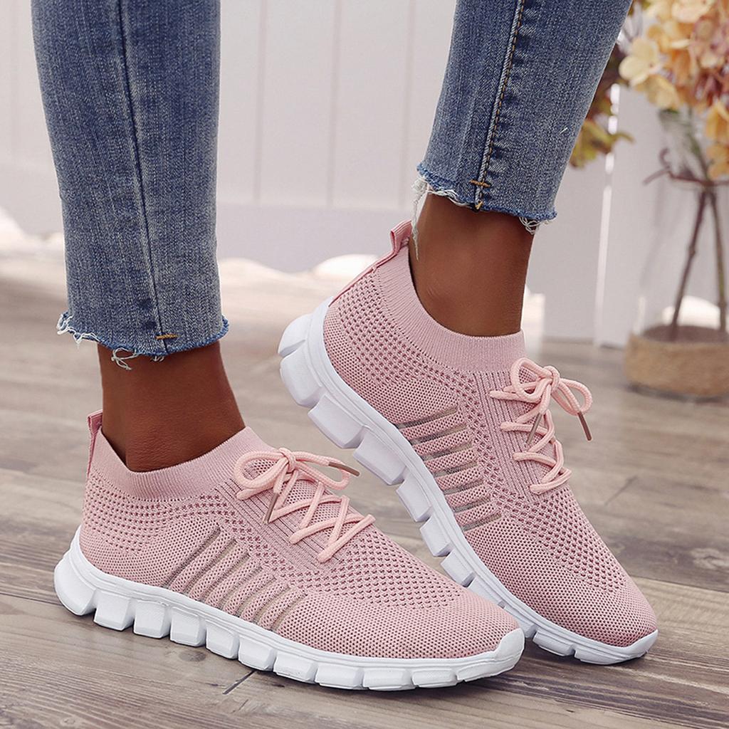 Women's supportive comfort sneakers for all-day wear, perfect for daily casual and foot health.
