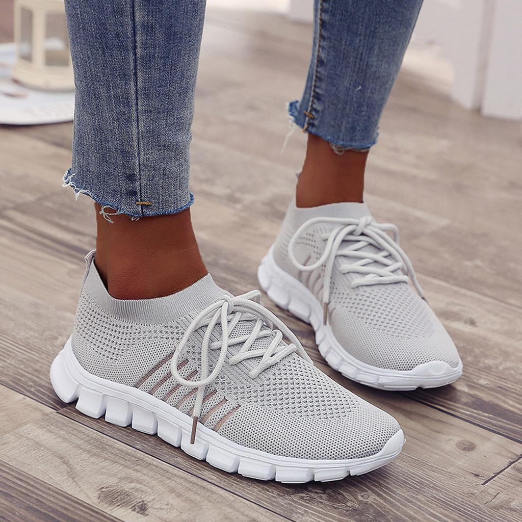 Orthopedic style women's sneakers offering ultimate foot health support and all-day comfort for active wear.