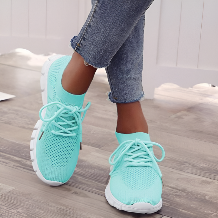 Casual women's sneakers, orthopedic style, ensuring comfort and support for daily wear. A versatile, new design.