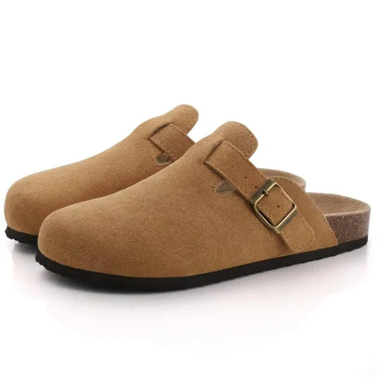 Stylish women's comfort slides with adjustable strap, perfect for casual summer wear & superior foot support.