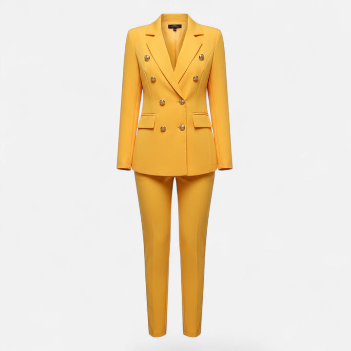 Spring/Autumn women's tailored two-piece suit set, bringing professional elegance to your versatile wardrobe.