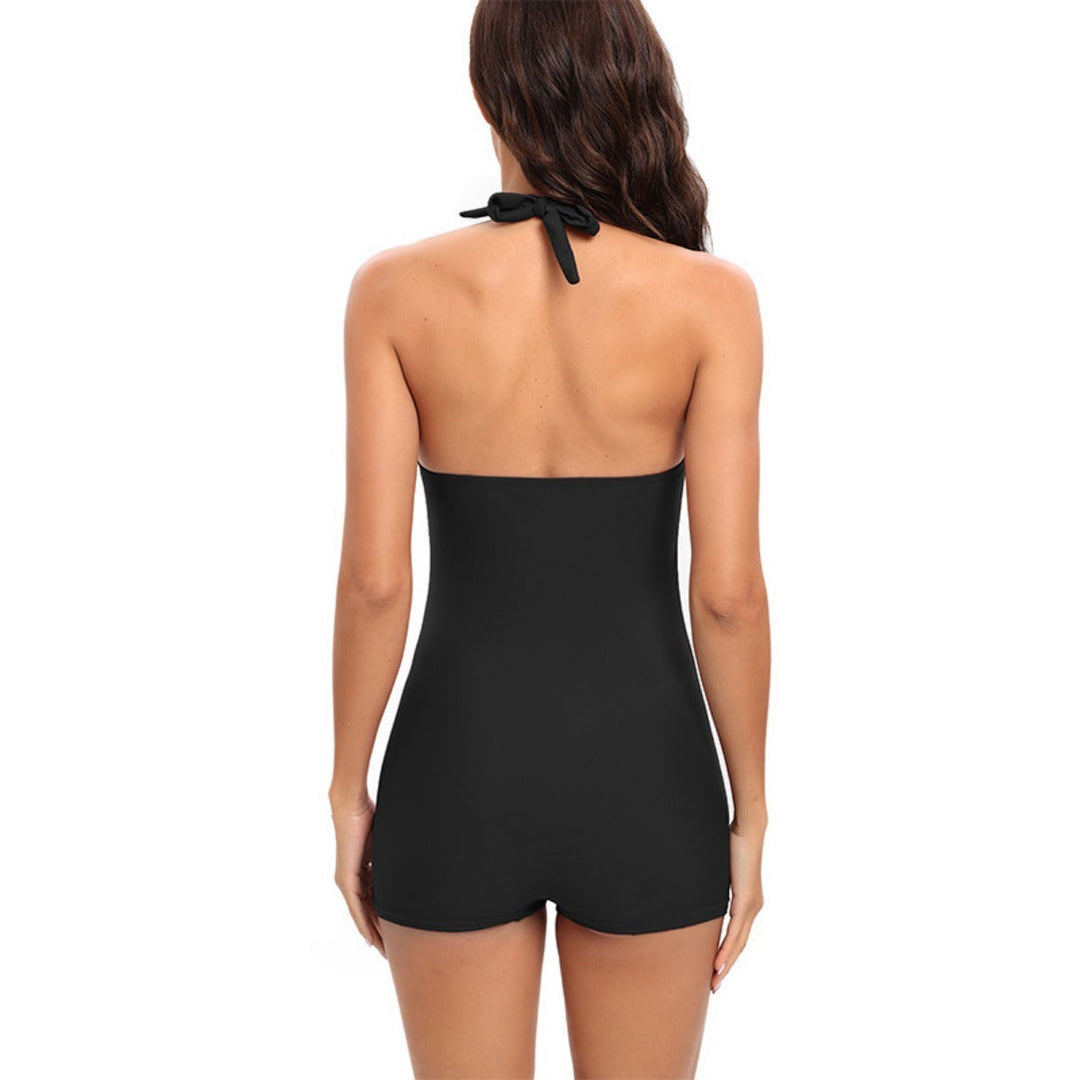High-quality women's one-piece tummy control swimwear, offering both comfort and a flattering fit.