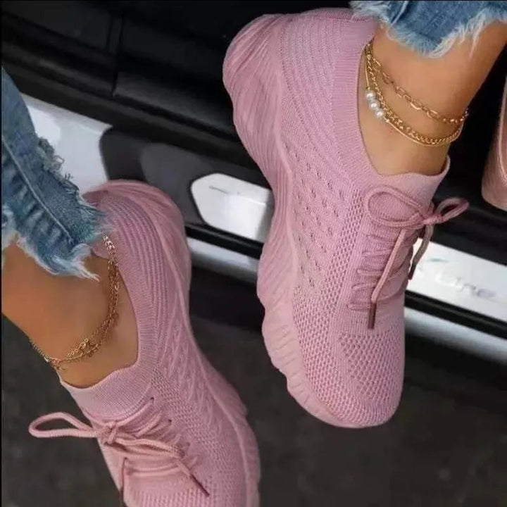 Versatile women's slip-on athleisure shoes, blending fashion & comfort for daily wear.