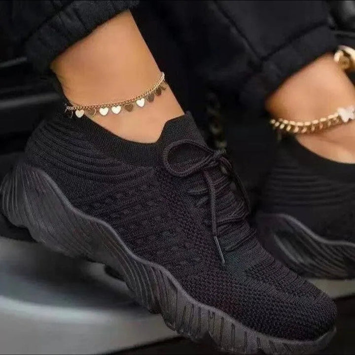 Ultra-comfortable women's slip-on walking shoes, perfect for stylish everyday casual footwear.
