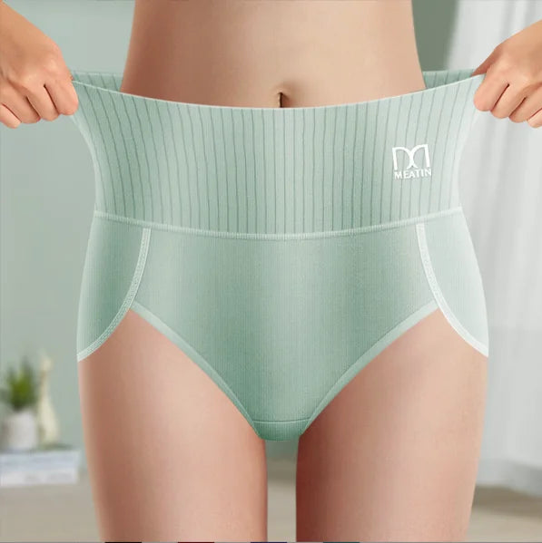 Women's intimates: 6-pack high-waisted shaping briefs with tummy control for a smooth look.