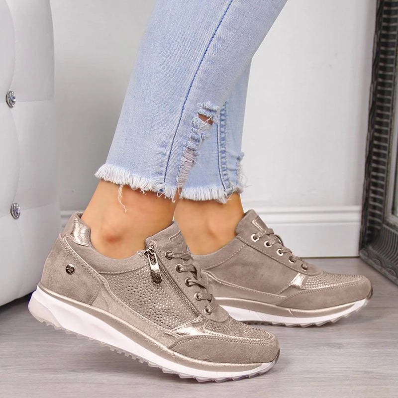 Women's Halene Sneakers with cushioned soles, sleek design, ideal for modern women seeking comfort and style.