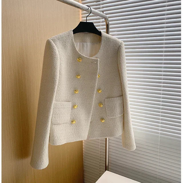 Women's lightweight casual short jacket, perfect chic layer, breathable fabric, versatile colors, stylish for any outfit.