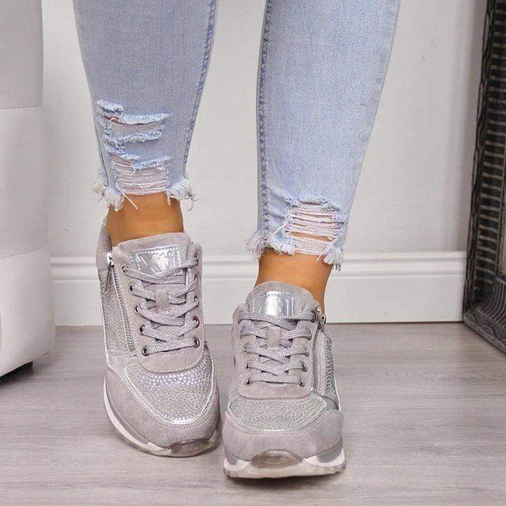 Women's orthopedic bunion shoes, wide toe box, soft cushioning, stylish design, arch support, breathable for comfort.