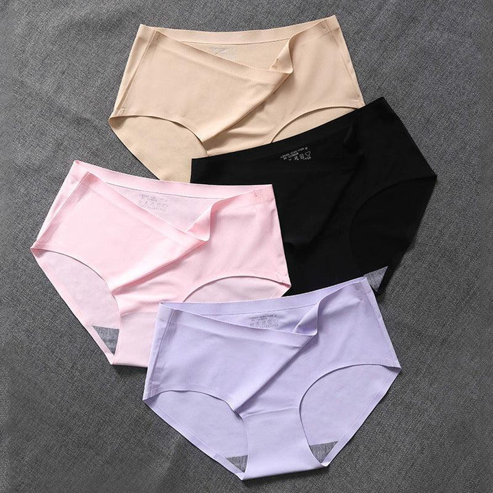 Women's seamless silky briefs 5-pack, sleek design, invisible support, soft fabric, comfortable fit, no visible lines