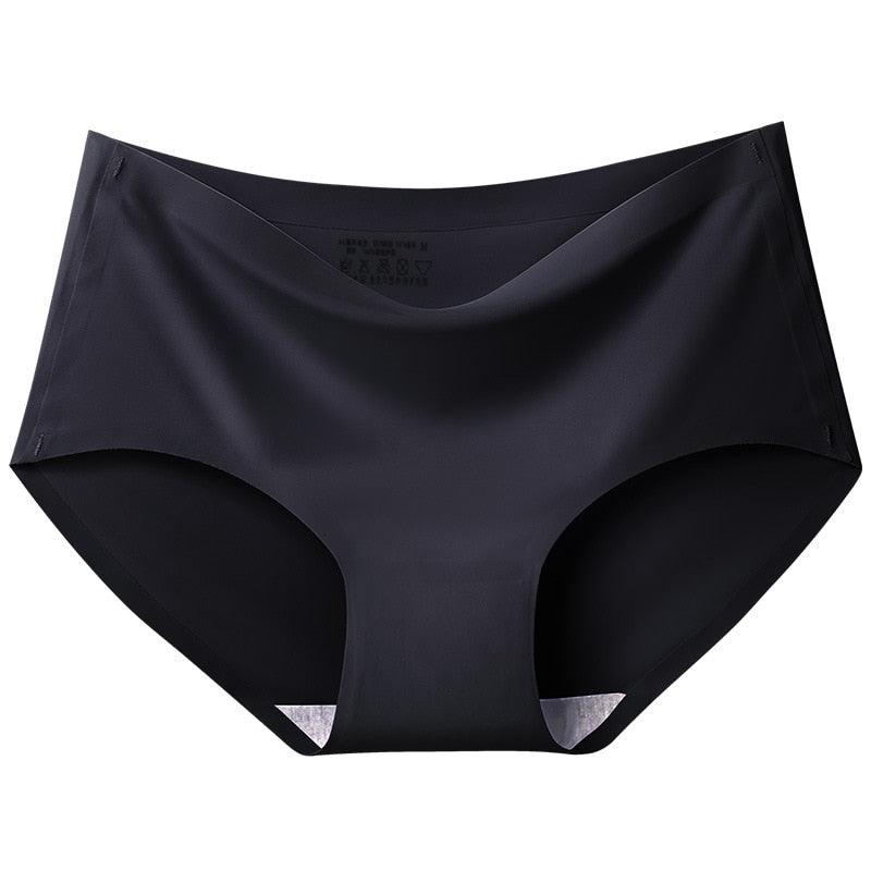 Women's seamless silky briefs 5-pack, sleek design, invisible support, soft fabric, comfortable fit, no visible lines