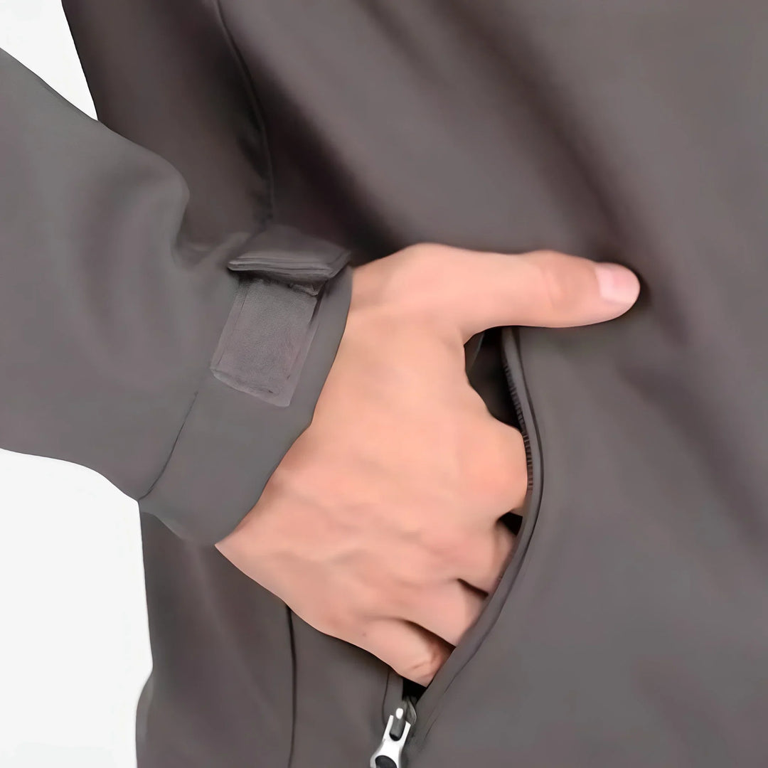 Women's winter waterproof hooded tactical jacket & cargo pants for ultimate outdoor protection & durability.