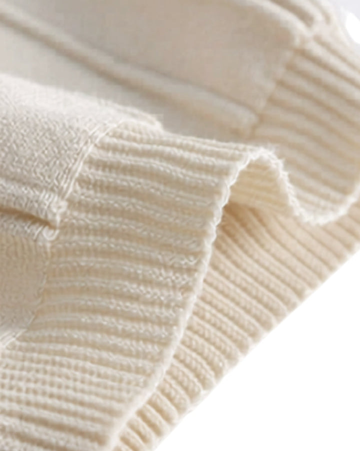 Smart casual men's striped half-zip polo shirt, a comfortable knit top with relaxed fit for everyday style.